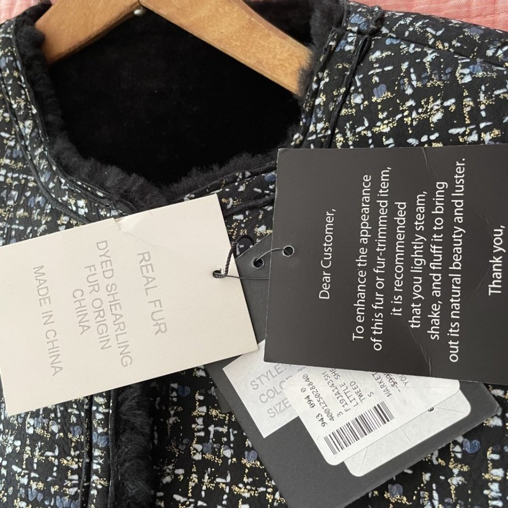 Shearling Printed Jacket with tag - Picture 2 of 6